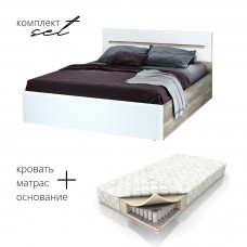 Кровать Наоми КР-11 160х200 с матрасом BF в комплекте