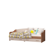 Кровать-софа Вояж одинарная с 2 ящиками латофлексы
