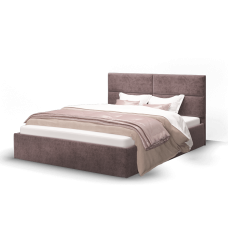 Кровать Сити 1200 с подъемным механизмом серо-фиолетовый
