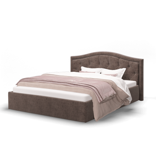 Кровать Стелла 1200 с подъемным механизмом коричневый