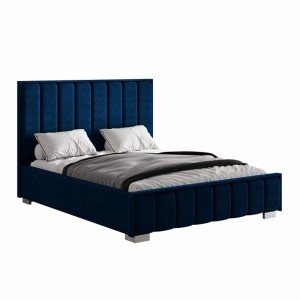 Кровать Мирабель с подъемным механизмом 160x200 синяя